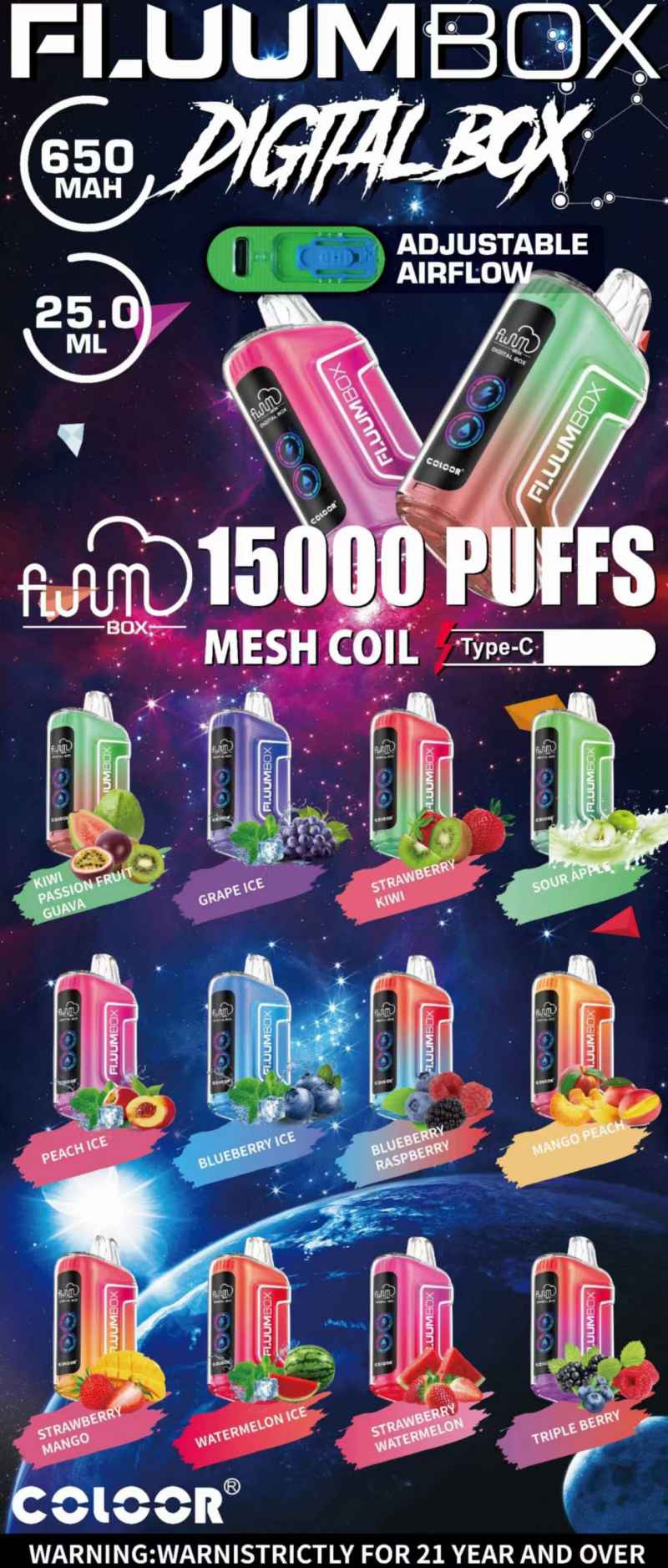 Fluum box 15000 puffs vapes Fluum box 15000 puffs vapes