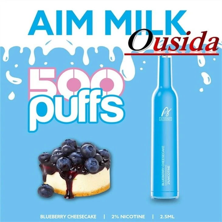 Aim milk 500 puffs electronic cigarette disposable vape 3