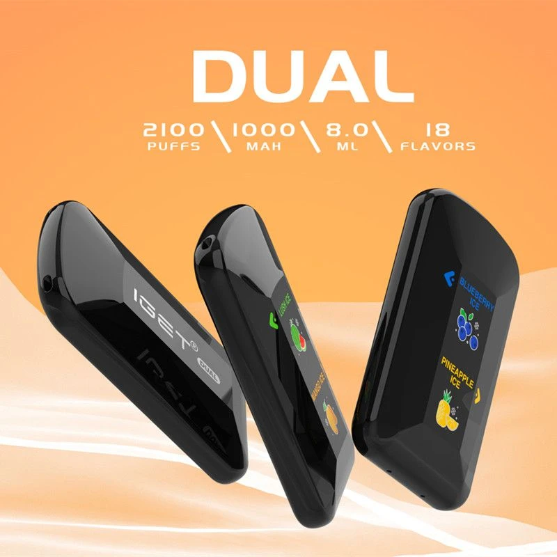 Iget Dual 2100 Puffs Einweg-Vape