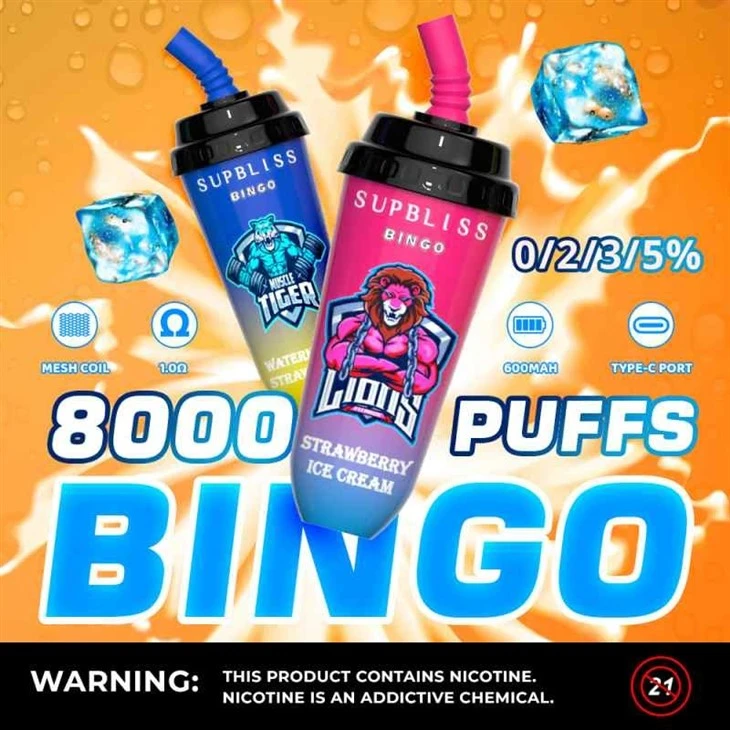 SUPBLISS BINGO 8000 Vape