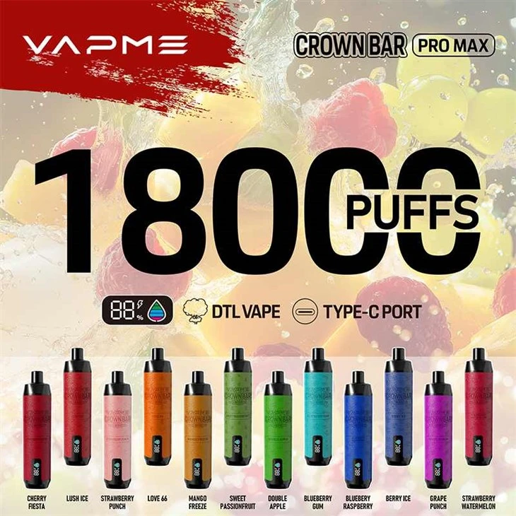 CROWN BAR 18000 PRO MAX-BILDSCHIRM