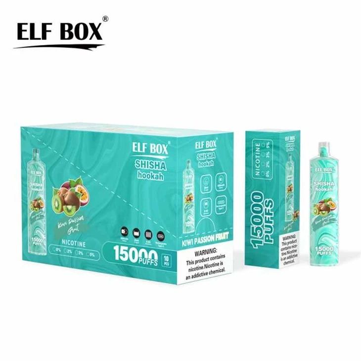 ELF BOX Shisha Wasserpfeife LS15000 Züge