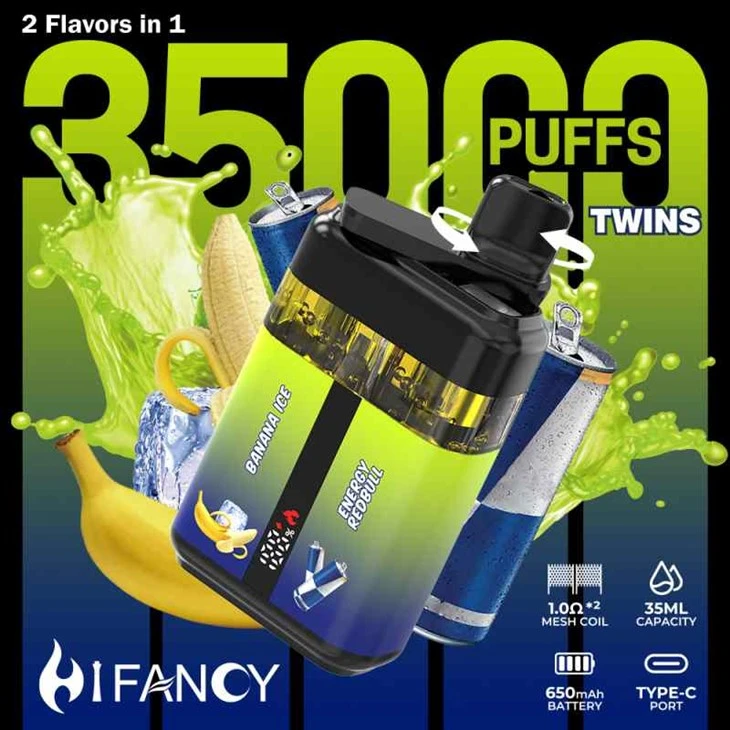 HiFancy Twins 35000 Puffs Vape Doppelaromen