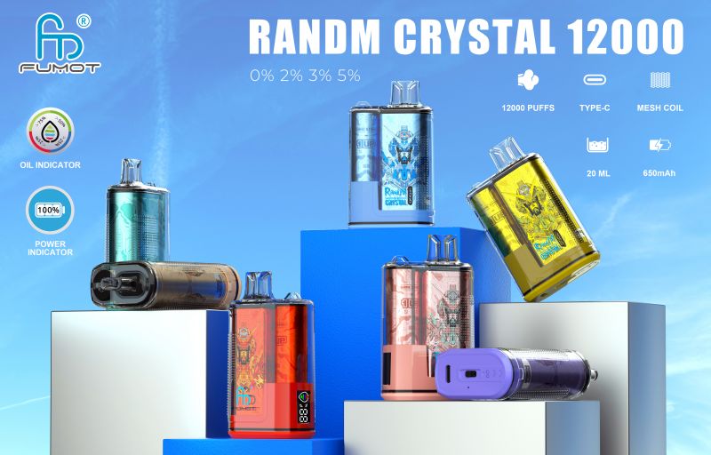 RandM CRYSTAL 12000 PUFFS