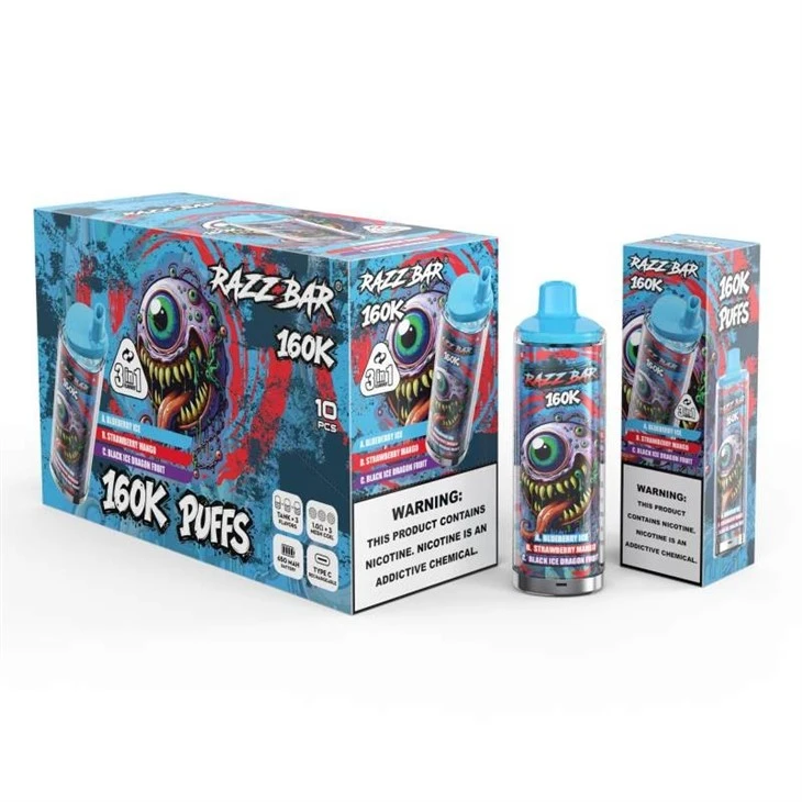 Razz Bar 3in1 160K Puffs factory