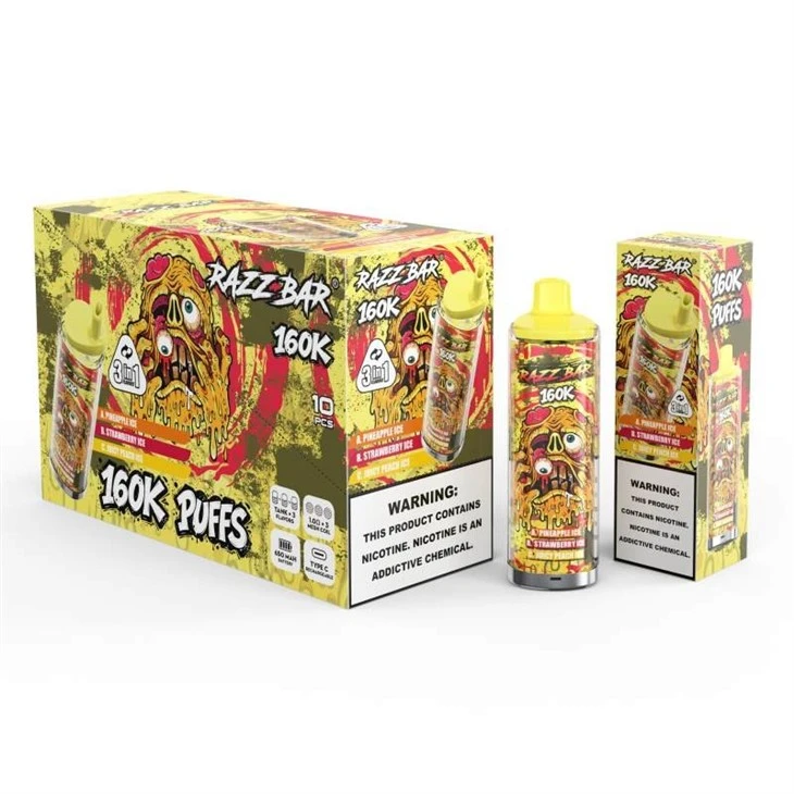 Razz Bar 3in1 160K Puffs factory
