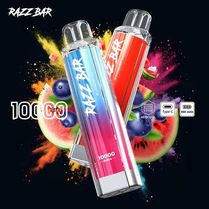 Razz -Bar Crystal 1 0 000 Puffs 0% nic