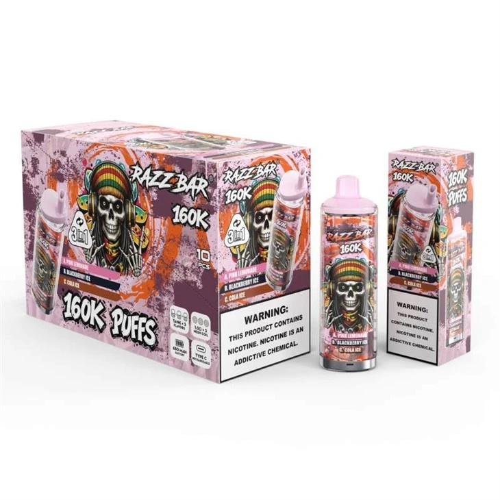 RazzBar 160K Puffs 3in1 price