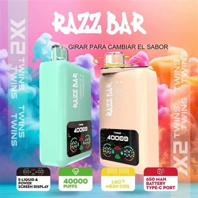 RAZZ BAR 40000 Dual Flavour