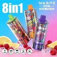Wespe-Kristall 8 in 1 180K Puffs