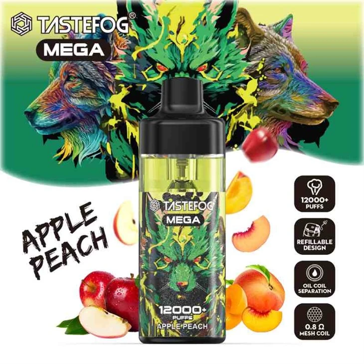 TASTEFOG MEGA 12000 mit Razz Bar