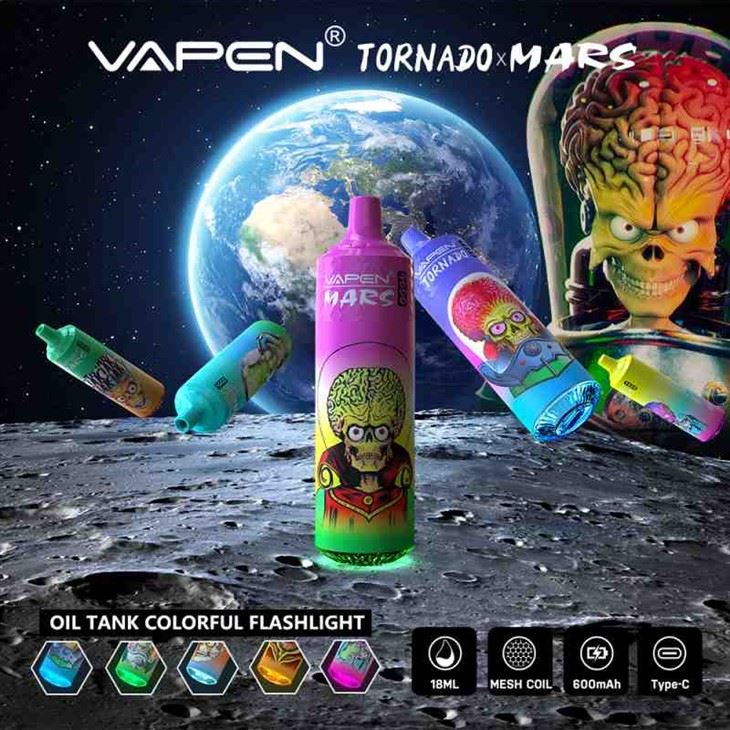 VAPEN TORNADO MARS 9000 Einweg-Vaporizer